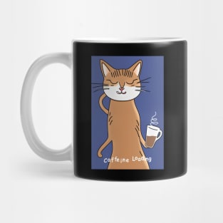 Half A sleep Cat Mug